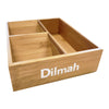 Dilmah Standard Open Presenter - 2 Slots with Milk & Sugar Slots