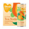 Low Sugar Tropical Hops Tea Soda Cans 4 x 250mL