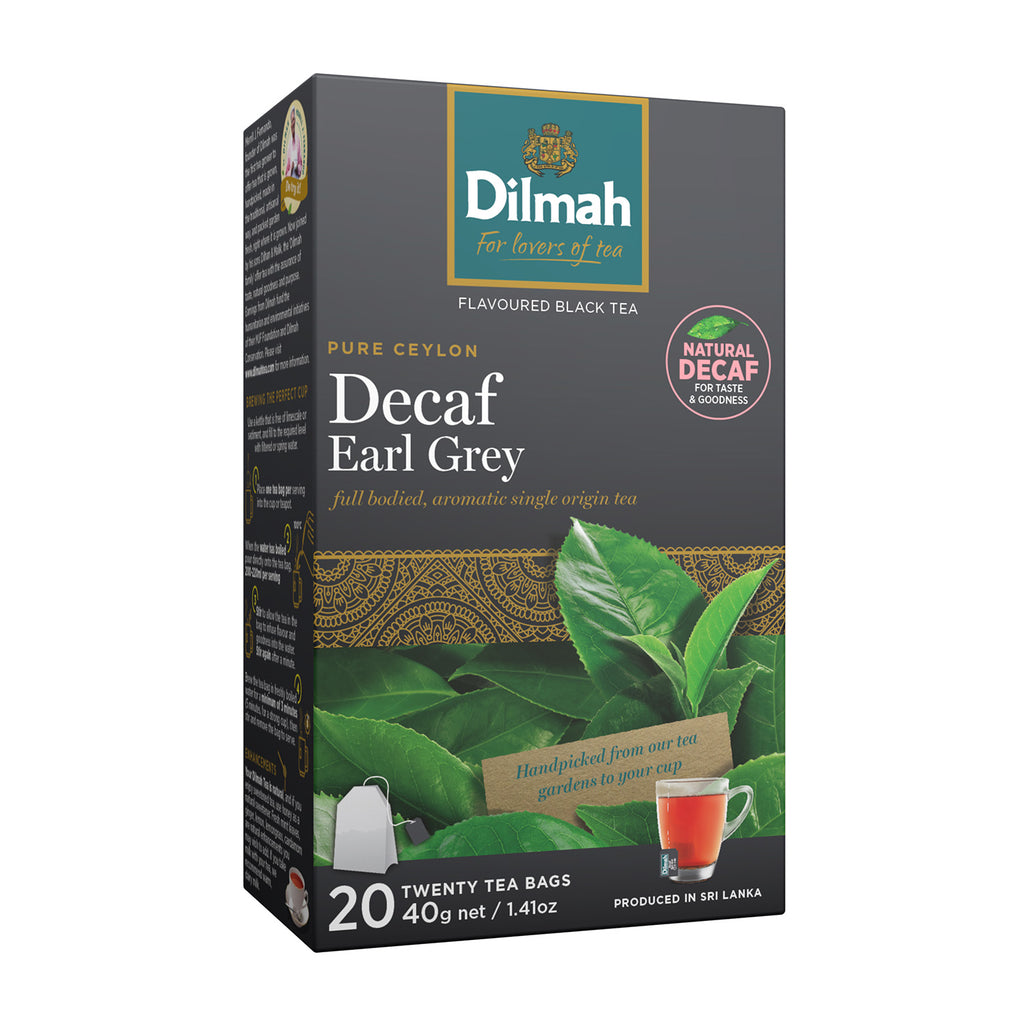 Decaf Earl Grey Tea 20 Tea Bags Dilmah New Zealand