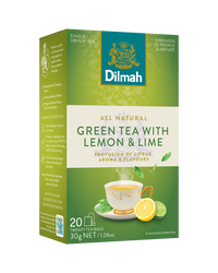 Green Tea with Lemon & Lime 20 Tagged Tea Bags