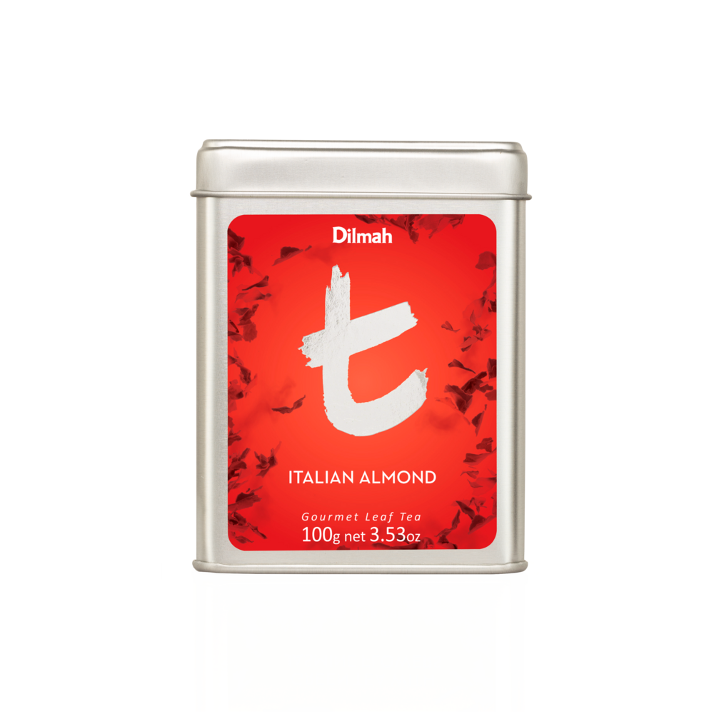 t-Series Tin Italian Almond 100g Loose Leaf Tea