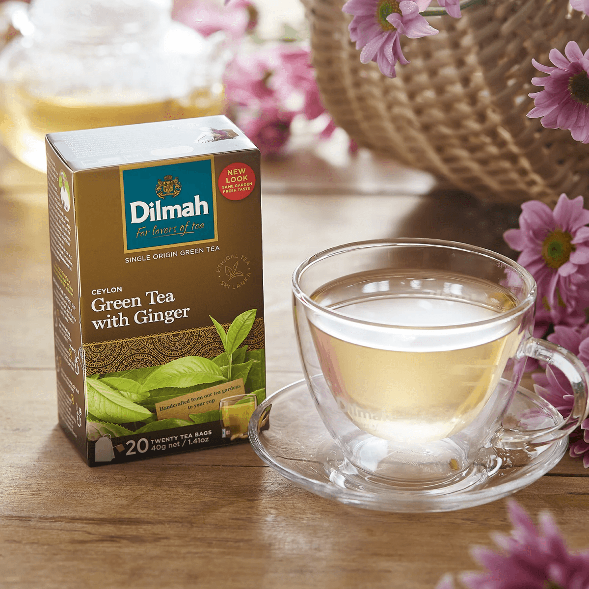 Green Tea With Ginger 20 Tea Bags