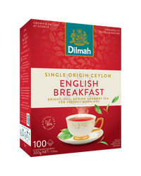 Premium English Breakfast 100 Tagless Tea Bags