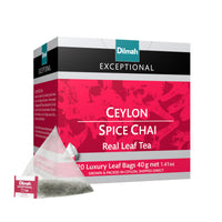 Exceptional Ceylon Spice Chai 20 Tea Bags