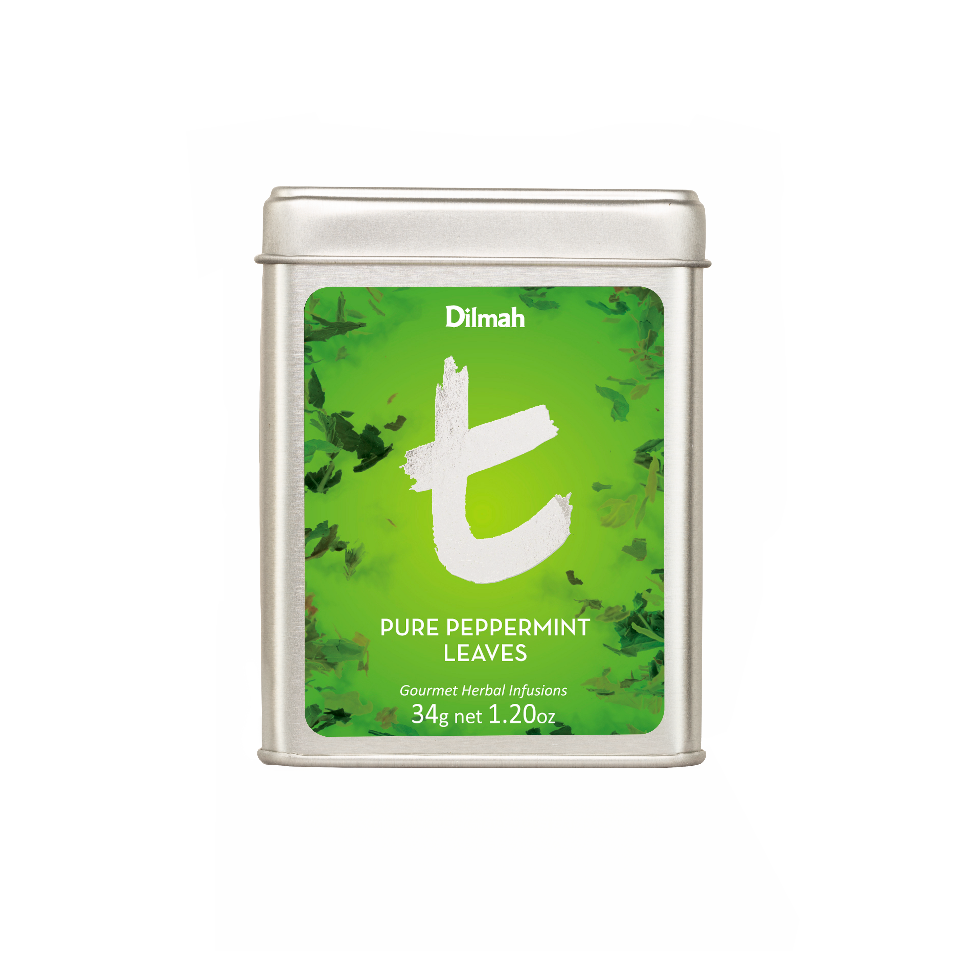 t-Series Tin Pure Peppermint Leaves 34g Loose Leaf Tea