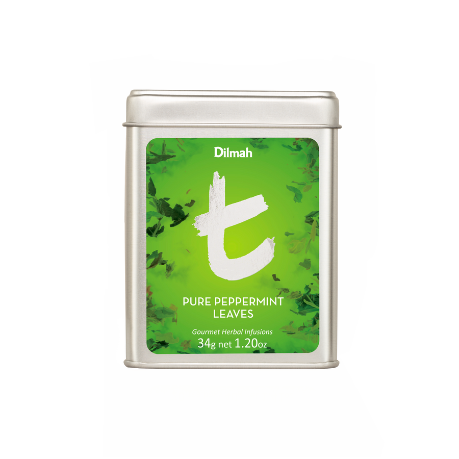 t-Series Tin Pure Peppermint Leaves 34g Loose Leaf Tea