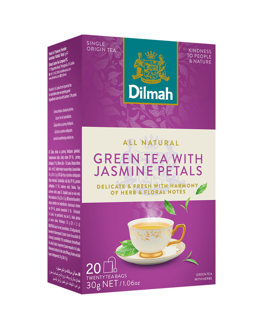 Green Tea with Jasmine Petals 20 Tea Bags