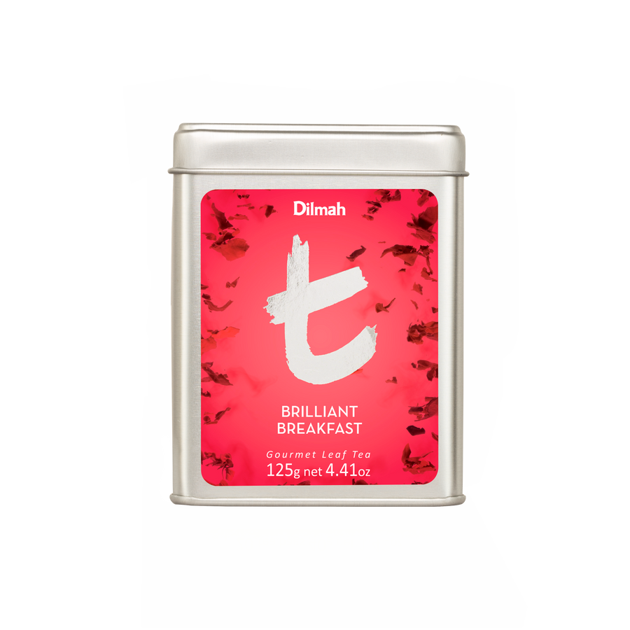 t-Series Tin Brilliant Breakfast 125g Loose Leaf Tea