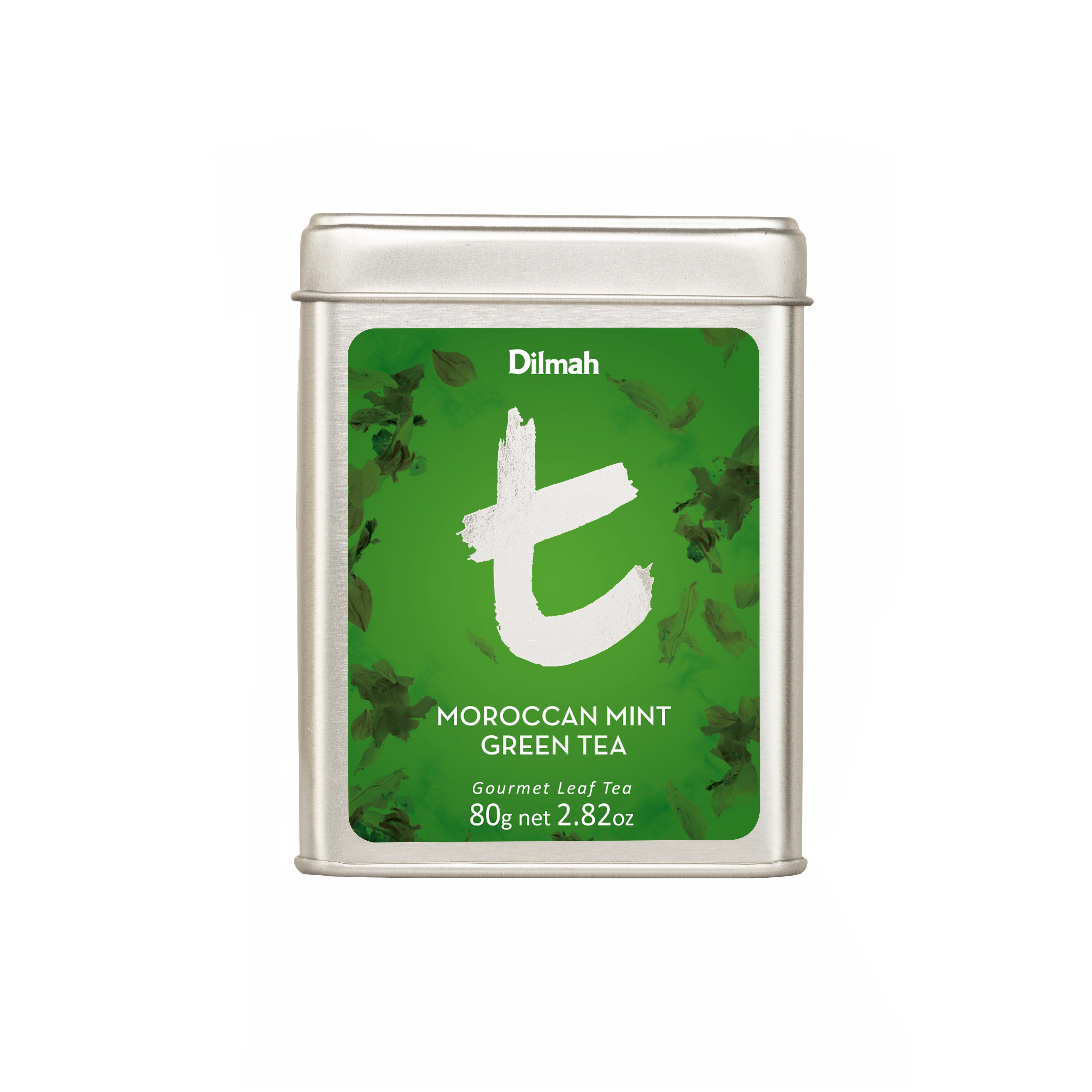 t-Series Tin Moroccan Mint Green Tea 80g Loose Leaf Tea