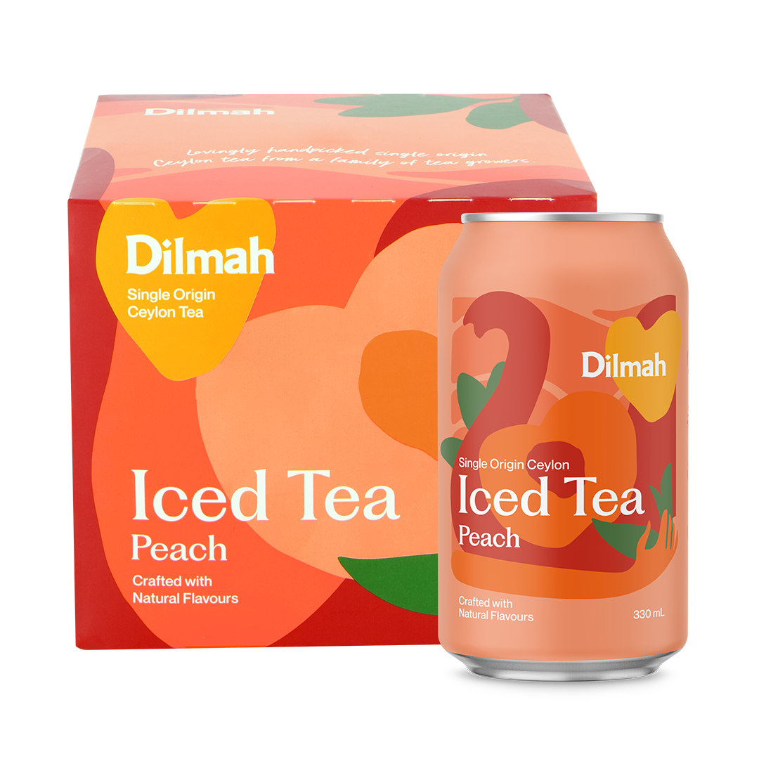 Dilmah Lemon Flavored Black Tea - Pure Ceylon Black Tea With Flavor Of Real Lemon - 20 Tea Bags