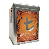 t Series Tin Elderflower with Apple & Cinnamon 130g Loose Leaf Tea