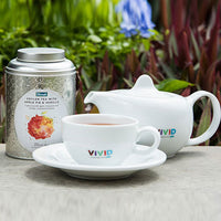 Vivid Porcelain Cup And Saucer 200ml