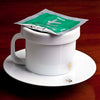 t-Series Cup and Saucer with Lid-White (250ml)