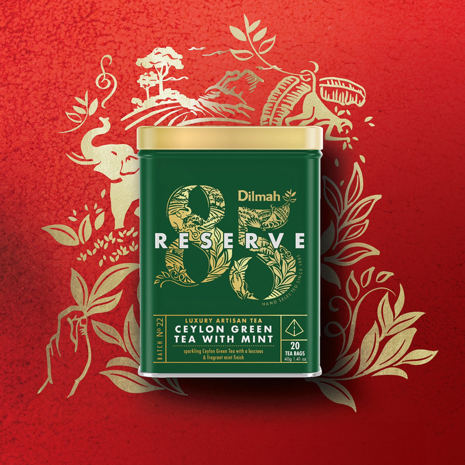85 Reserve Green Tea with Mint 20 Teabags