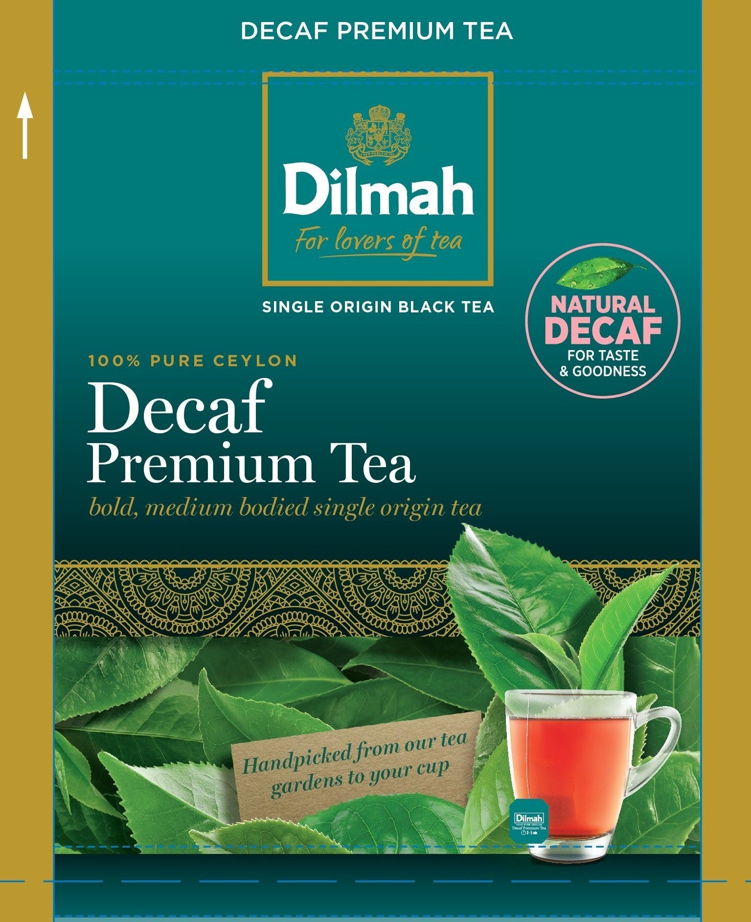 Premium Decaf Black Tea 25 Sachets