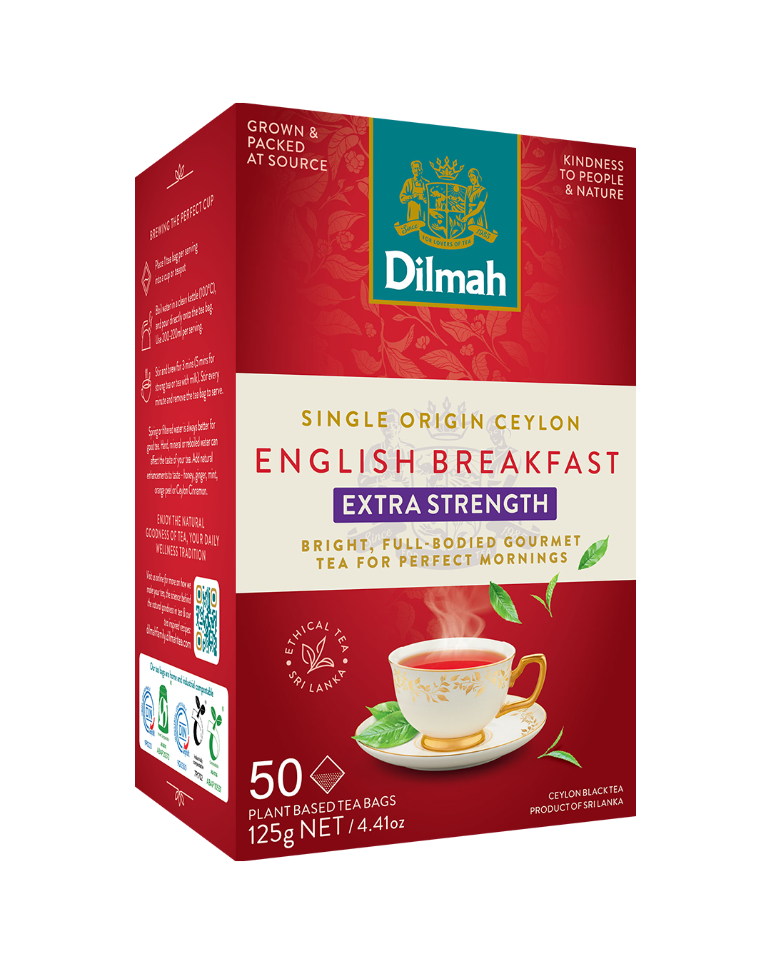 English Breakfast Extra Strength 50 Tea Bags