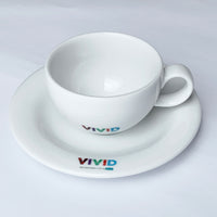 Vivid Porcelain Cup And Saucer 200ml
