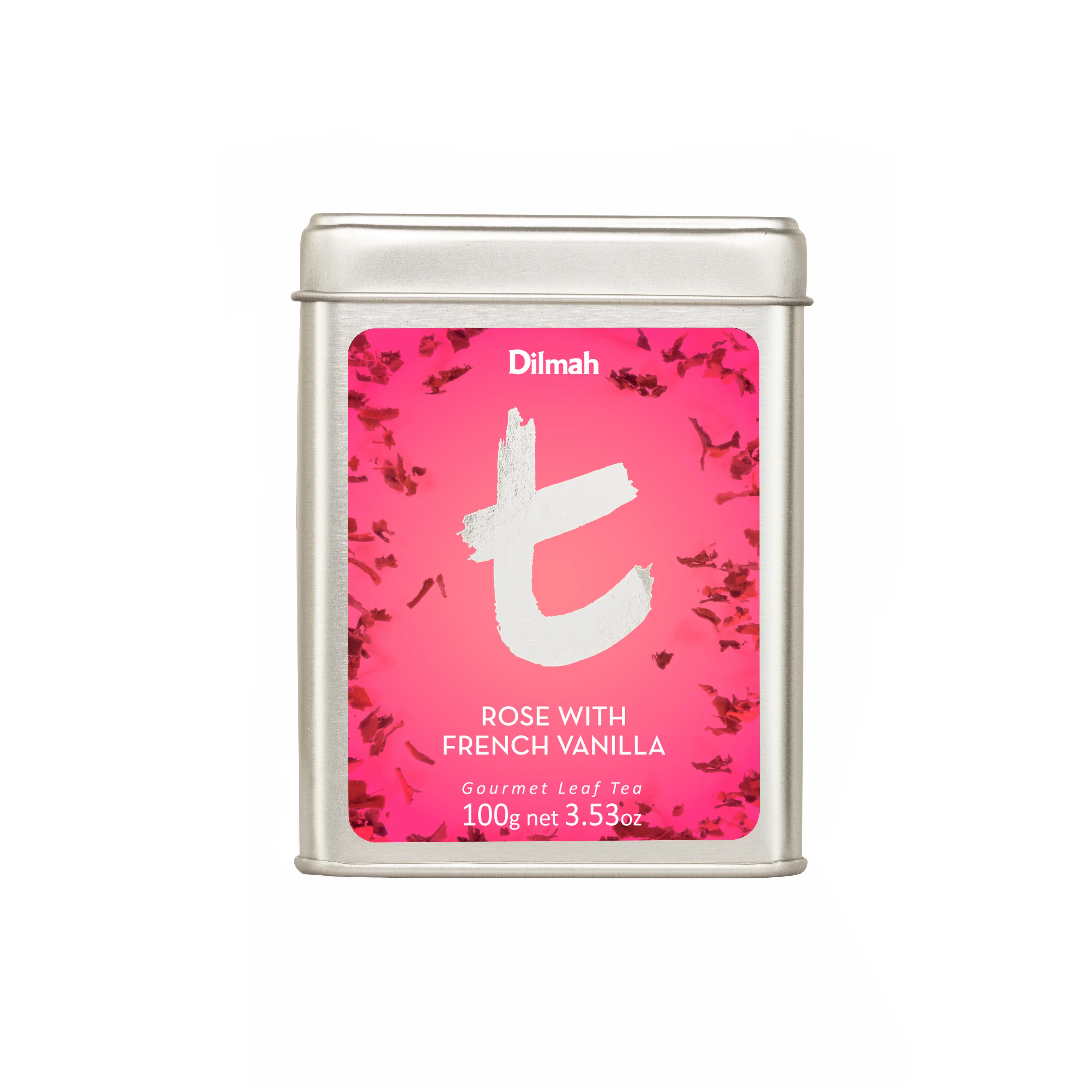 t-Series Tin Rose with French Vanilla 100g Loose Leaf Tea