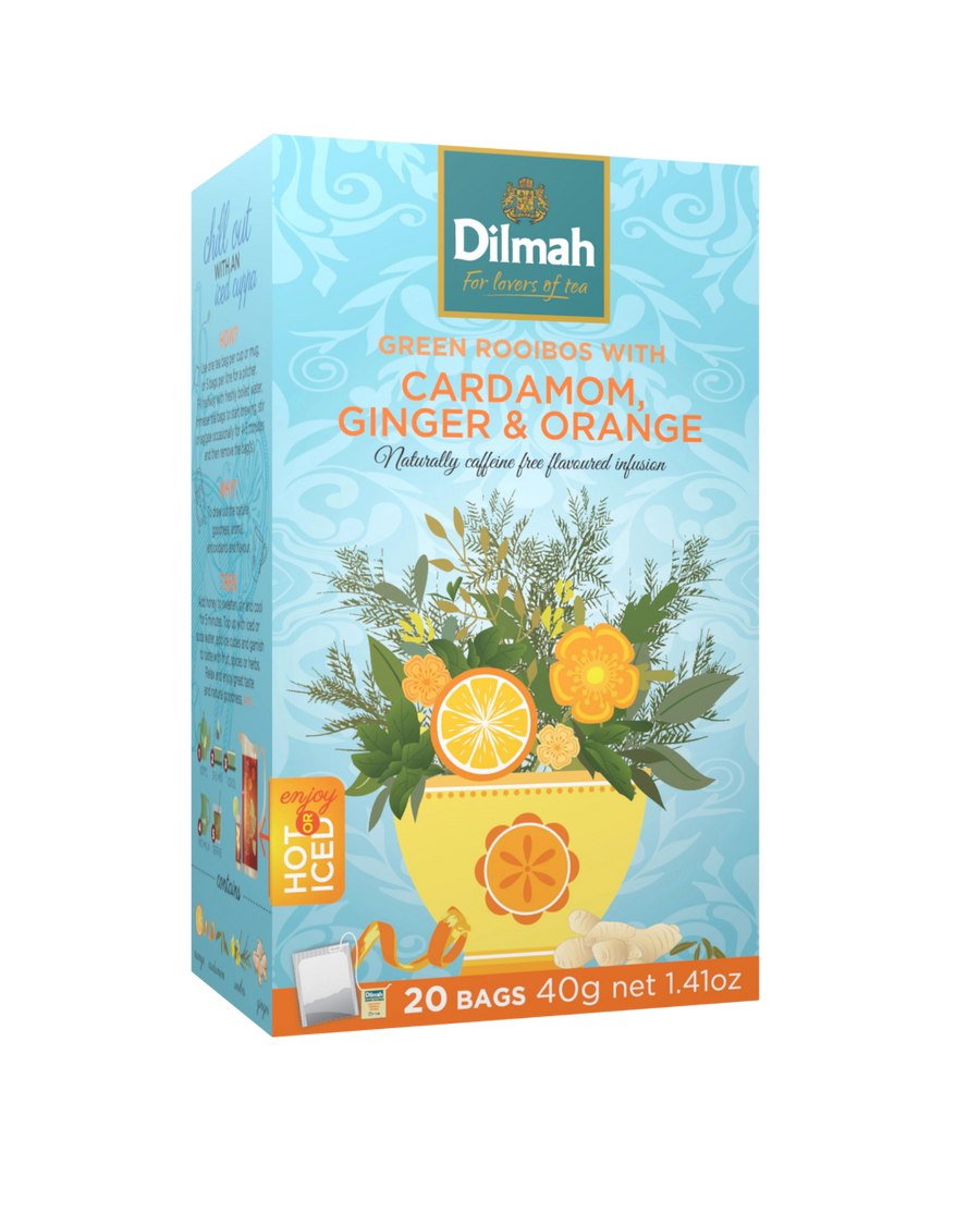 Cardamom, Ginger & Orange Infusion 20 Tea Bags