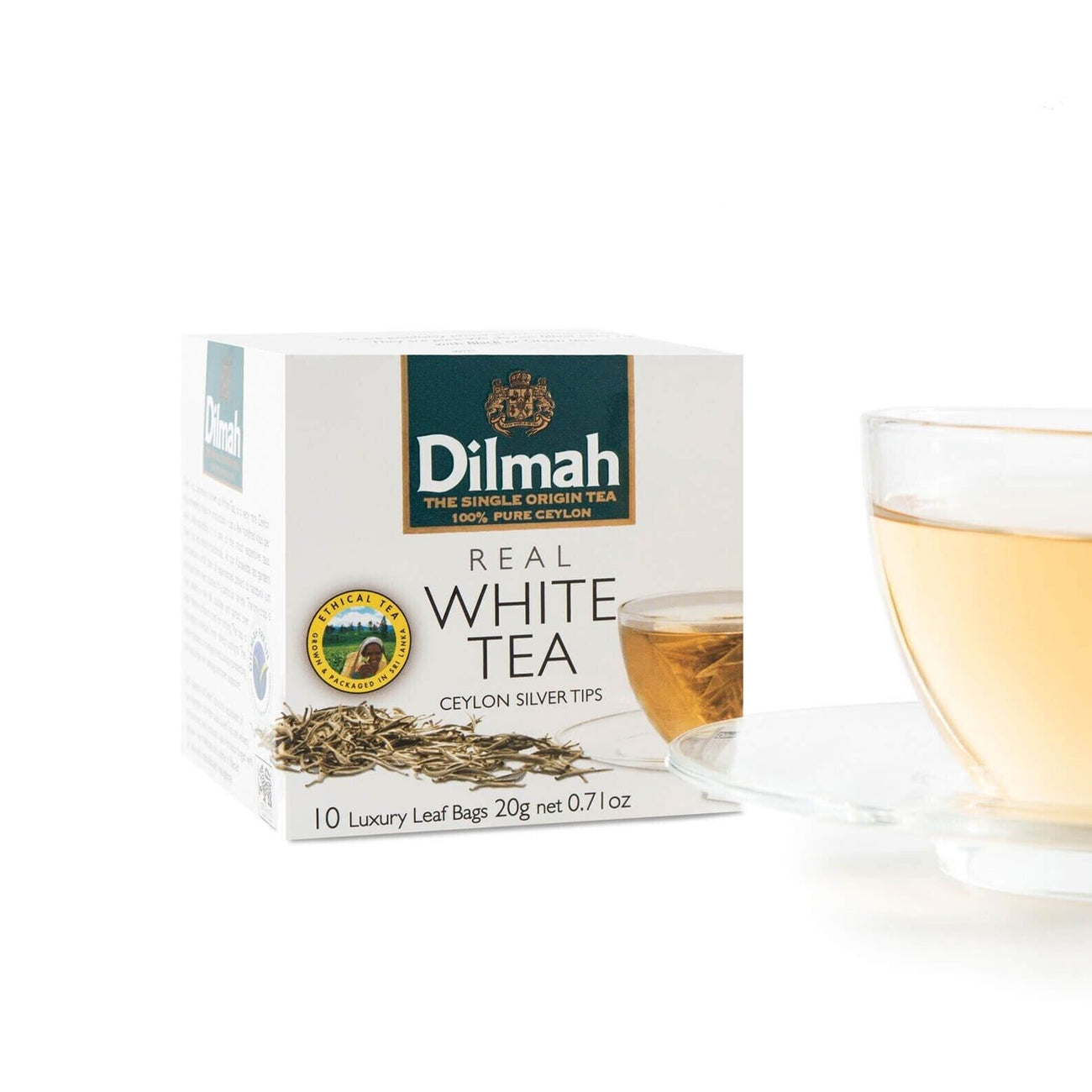 Ceylon Silver Tips White Tea 10 Tea Bags – Dilmah New Zealand