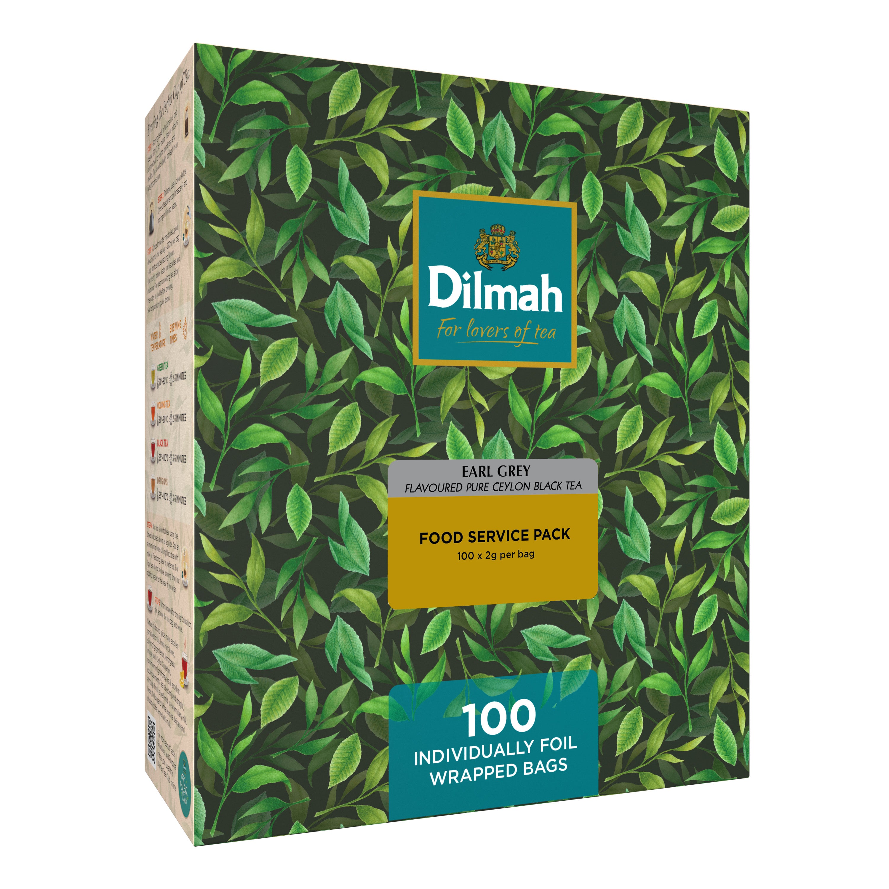 Gourmet Earl Grey Tea 100 Enveloped Tea Bags