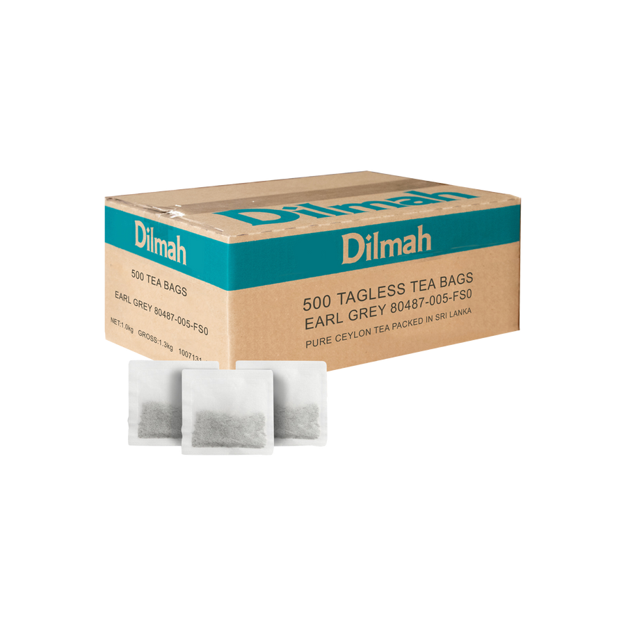 Gourmet Earl Grey 500 Tagless Tea Bags Ctn