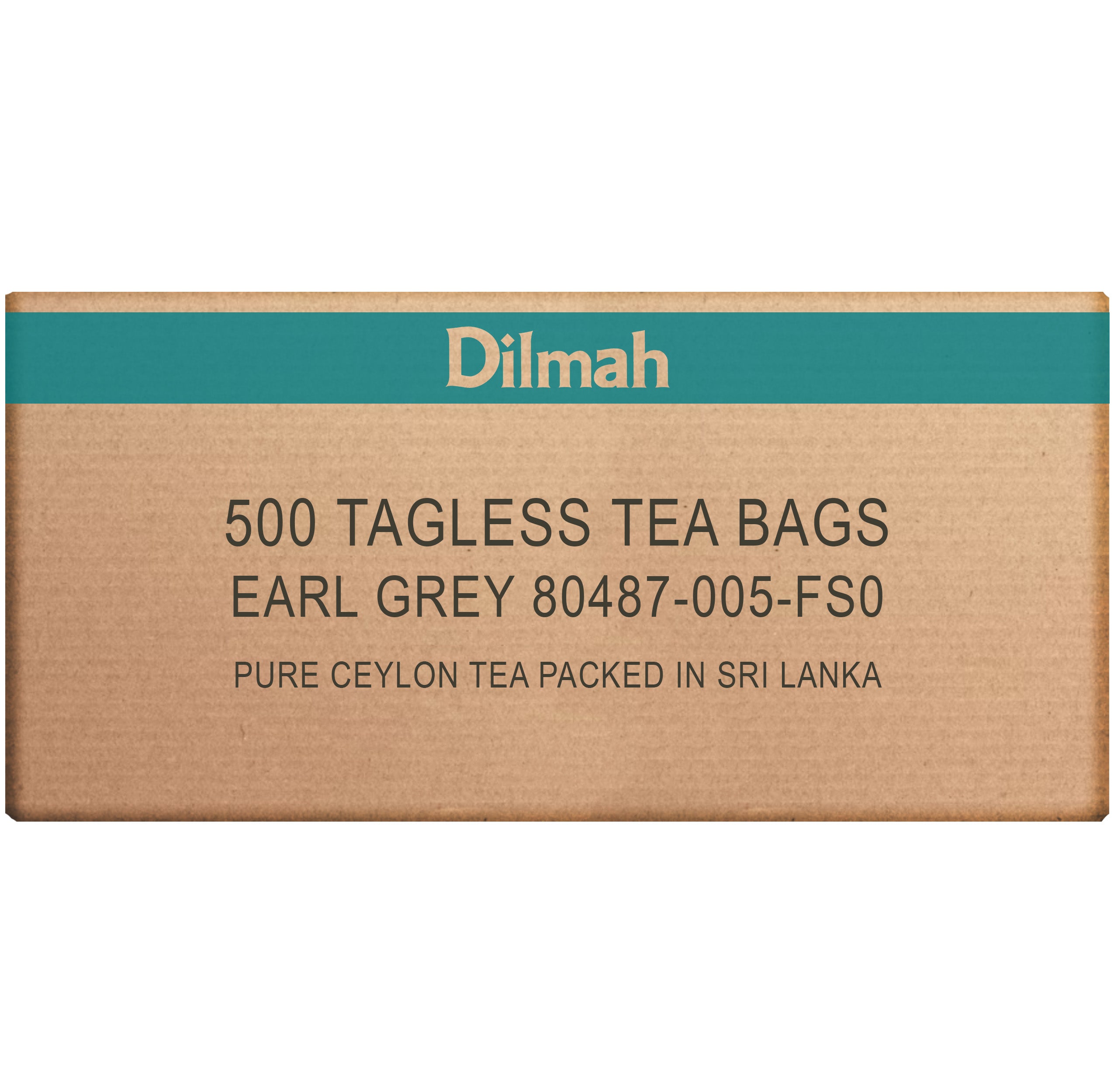 Gourmet Earl Grey 500 Tagless Tea Bags Ctn