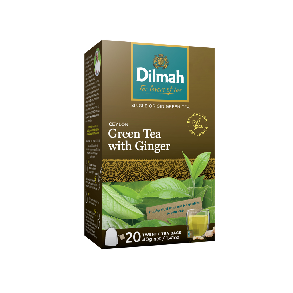 Green Tea With Ginger 20 Tea Bags