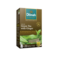 Green Tea With Ginger 20 Tea Bags