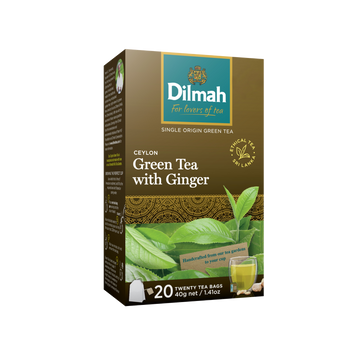 Green Tea With Ginger 20 Tea Bags