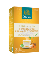 Green Tea With Cinnamon And Tumeric 20 Tea Bags