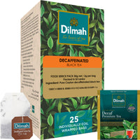 Premium Decaf Black Tea 25 Sachets