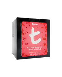 t-Series Box Refill Natural Rosehip with Hibiscus 90g Loose Leaf Tea