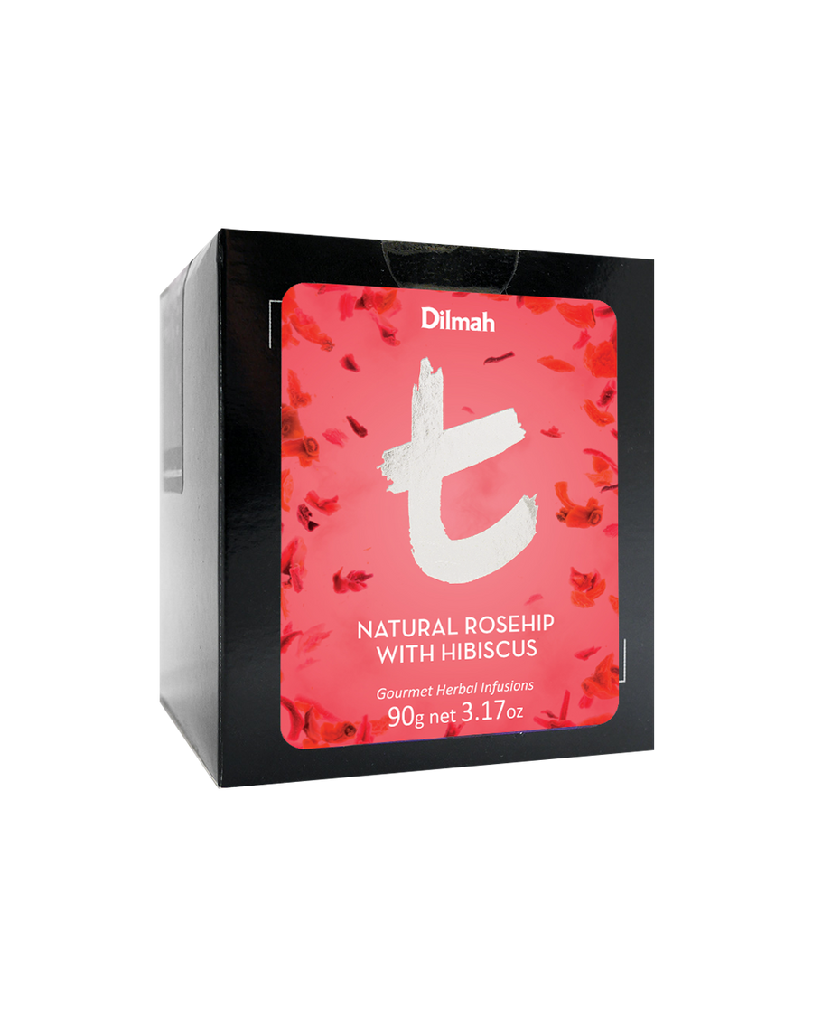t-Series Box Refill Natural Rosehip with Hibiscus 90g Loose Leaf Tea
