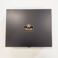 Dilmah Standard Empty Black Presenter Box - 6 Slanted Slots