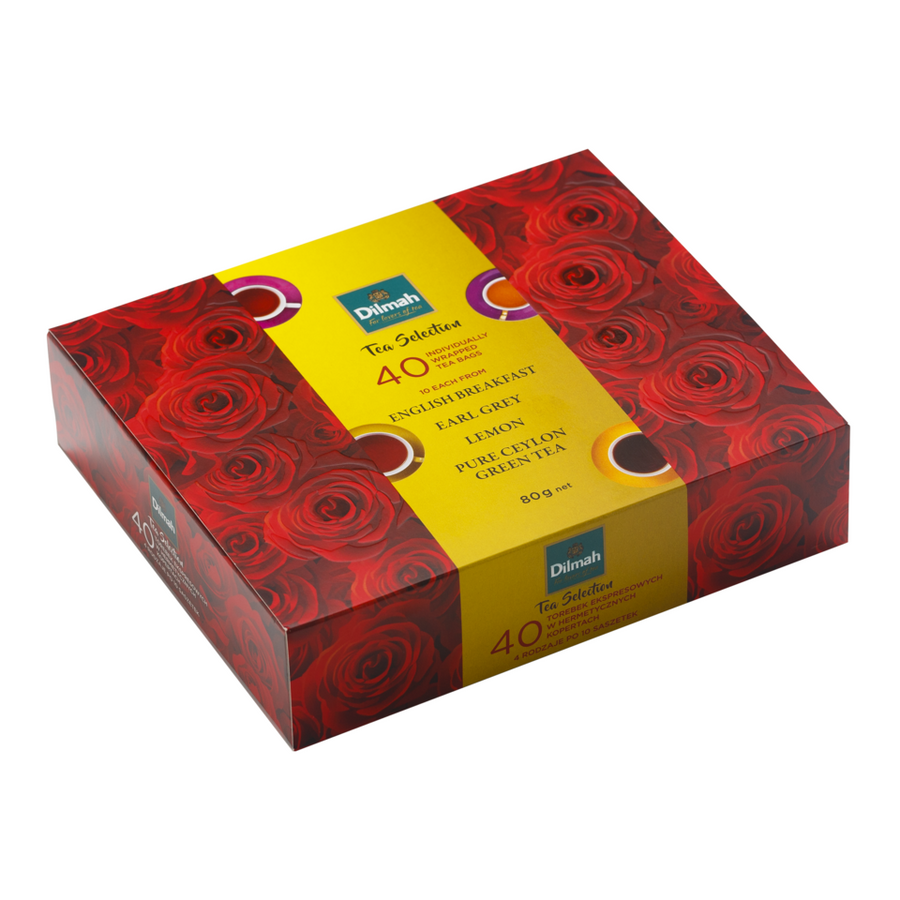 Dilmah Gift Selection-4x10 Individually Wrapped Tea Bags