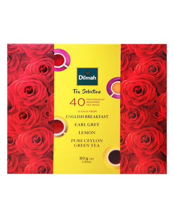 Dilmah Tea Selection Gift Pack 40 Sachets