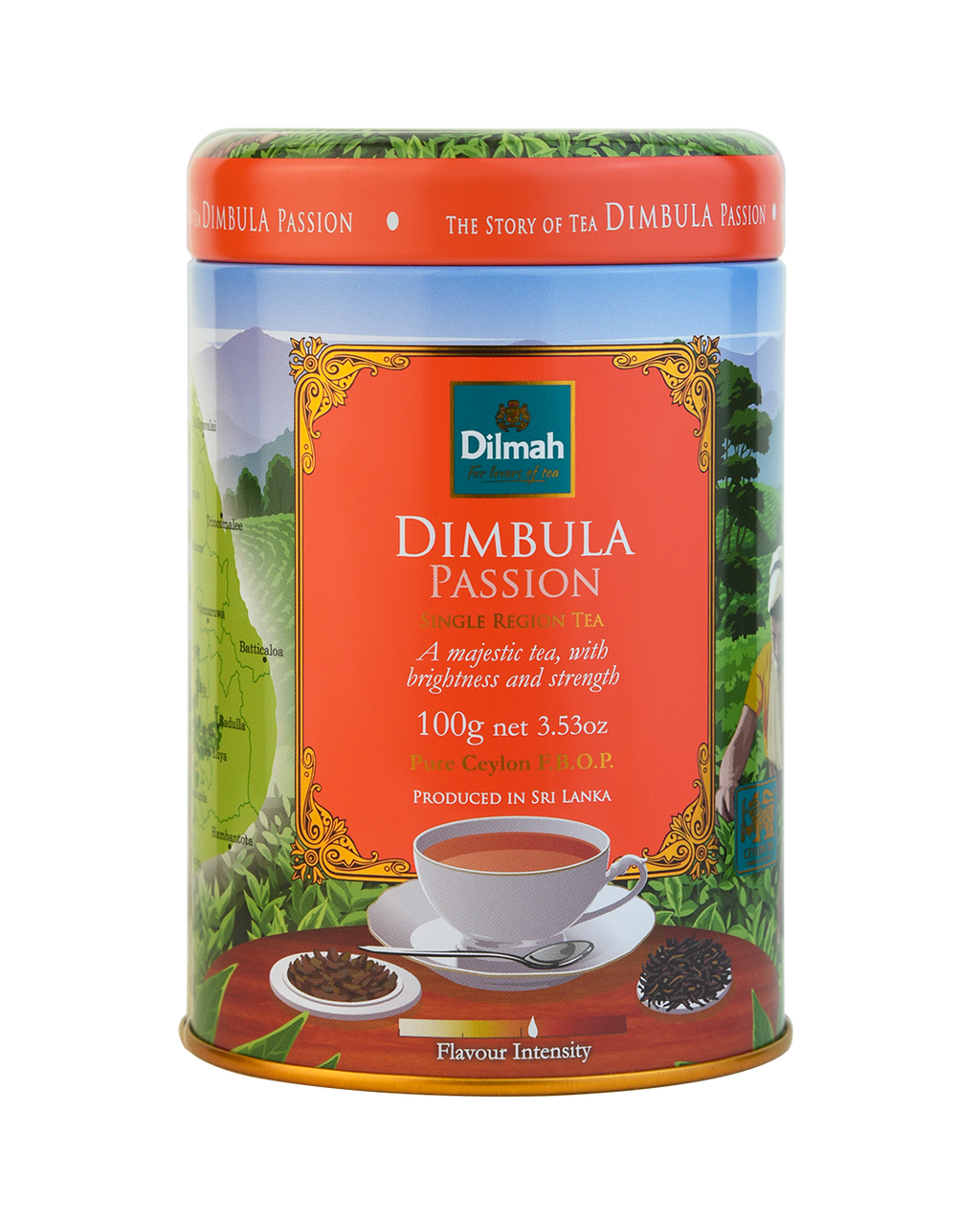 Ceylon Regional Tea Dimbula Single Region 100g Loose Leaf Tea
