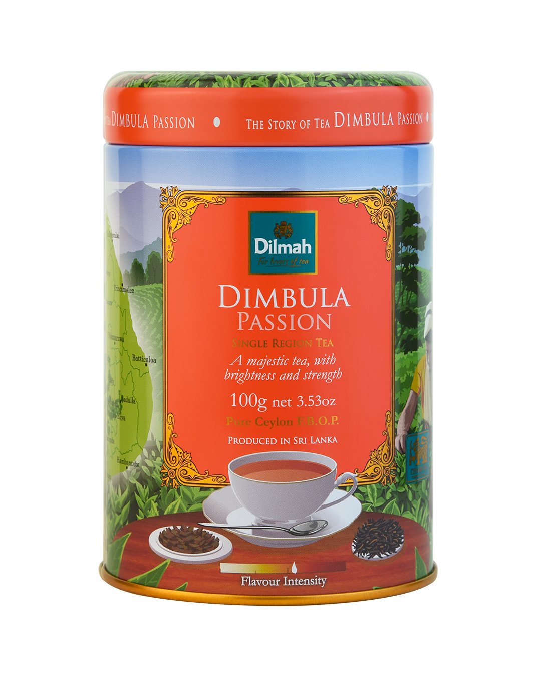 Ceylon Regional Tea Dimbula Single Region 100g Loose Leaf Tea