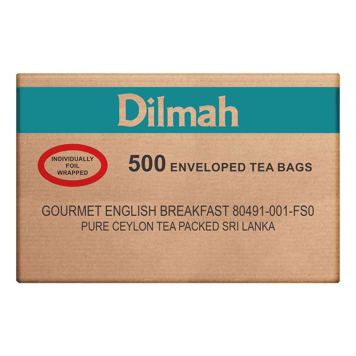 Gourmet English Breakfast 500 Enveloped Tea Bags