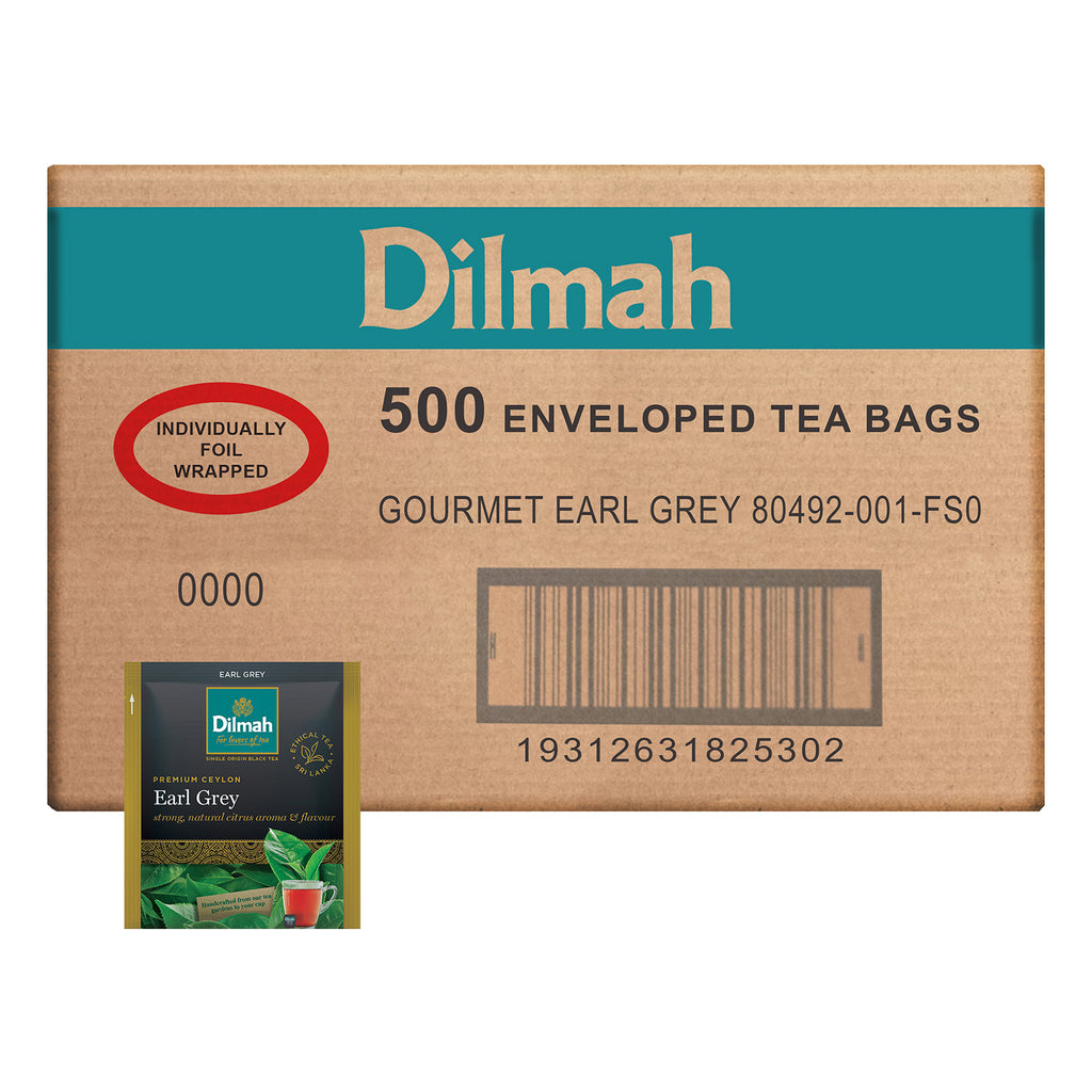 Gourmet Earl Grey Tea 500 Enveloped Tea Bags