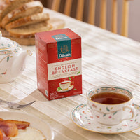 Gourmet English Breakfast Ceylon Black Tea-25 Individually Wrapped Tea Bags