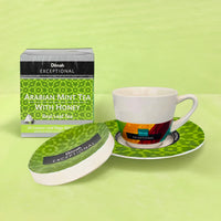 Exceptional Green Cup & Saucer With Lid (220ml)