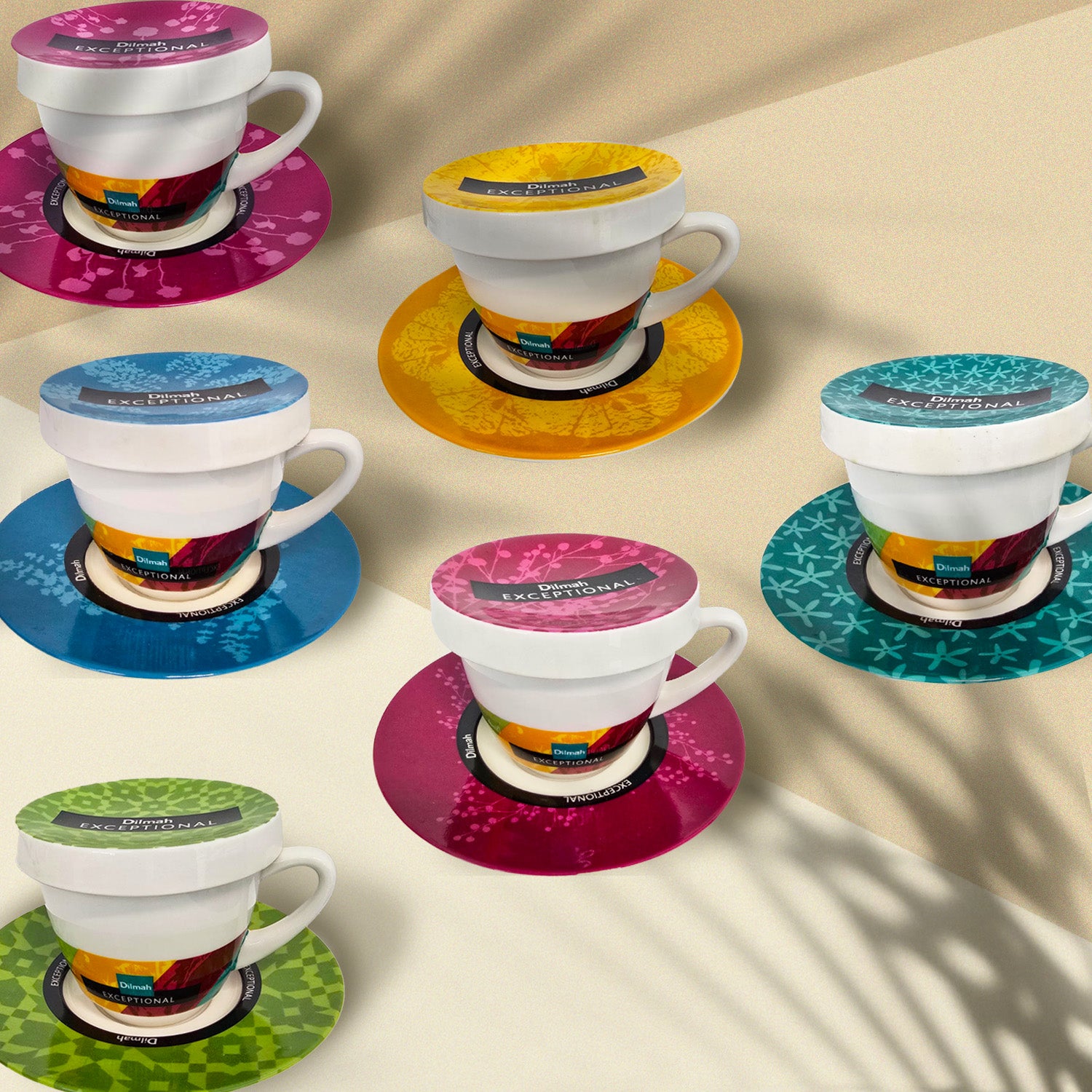 Exceptional Blue Cup & Saucer With Lid (220ml)
