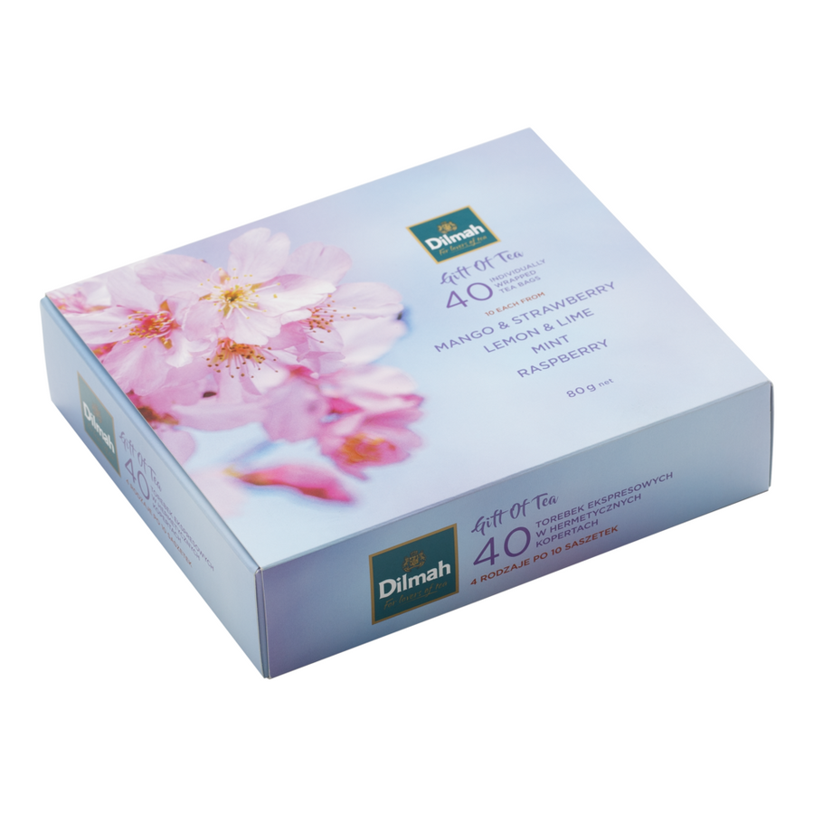 Gift Of Tea Fun Teas Variety Pack-4x10 Individually Wrapped Tea Bags