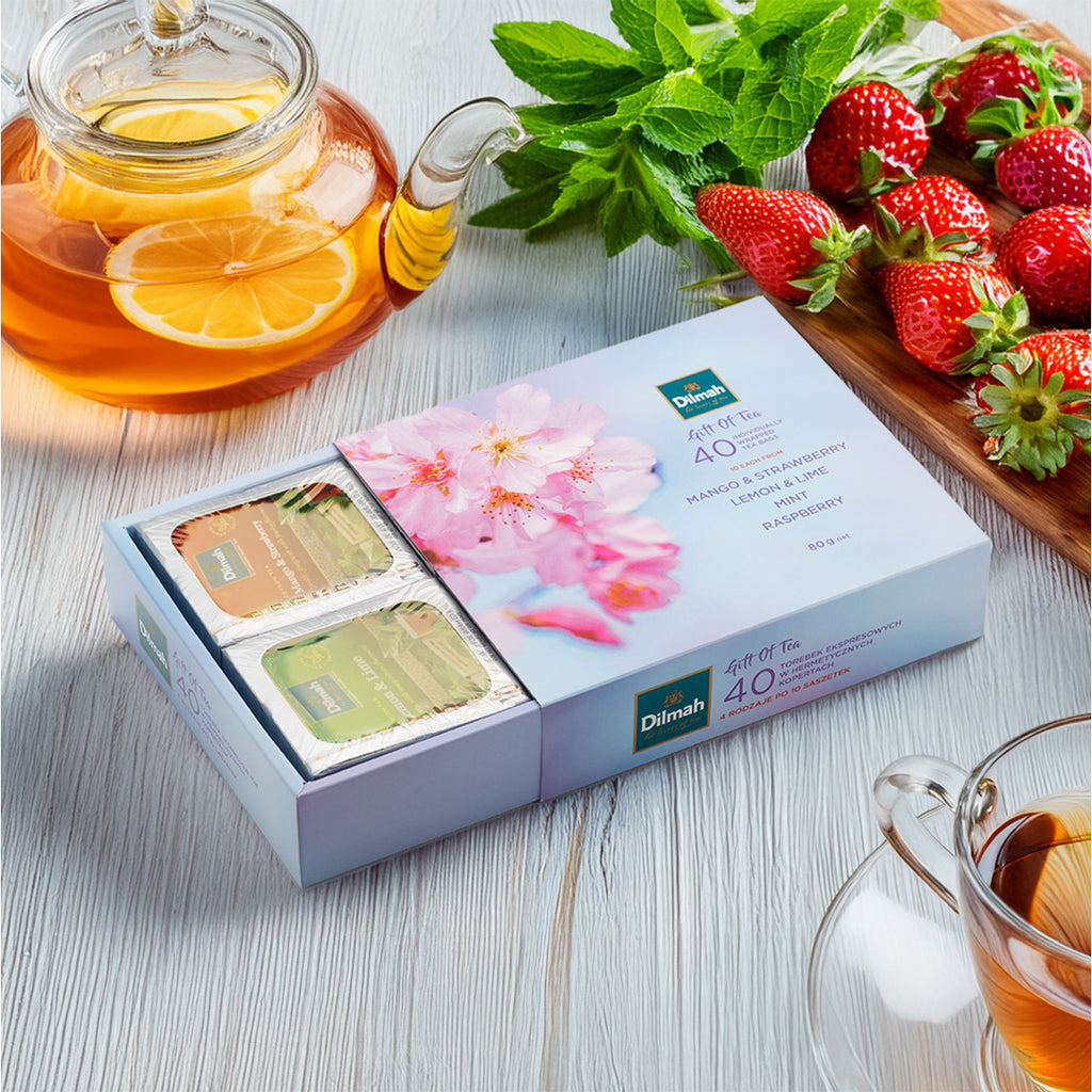 Gift Of Tea Fun Teas Variety Pack-4x10 Individually Wrapped Tea Bags