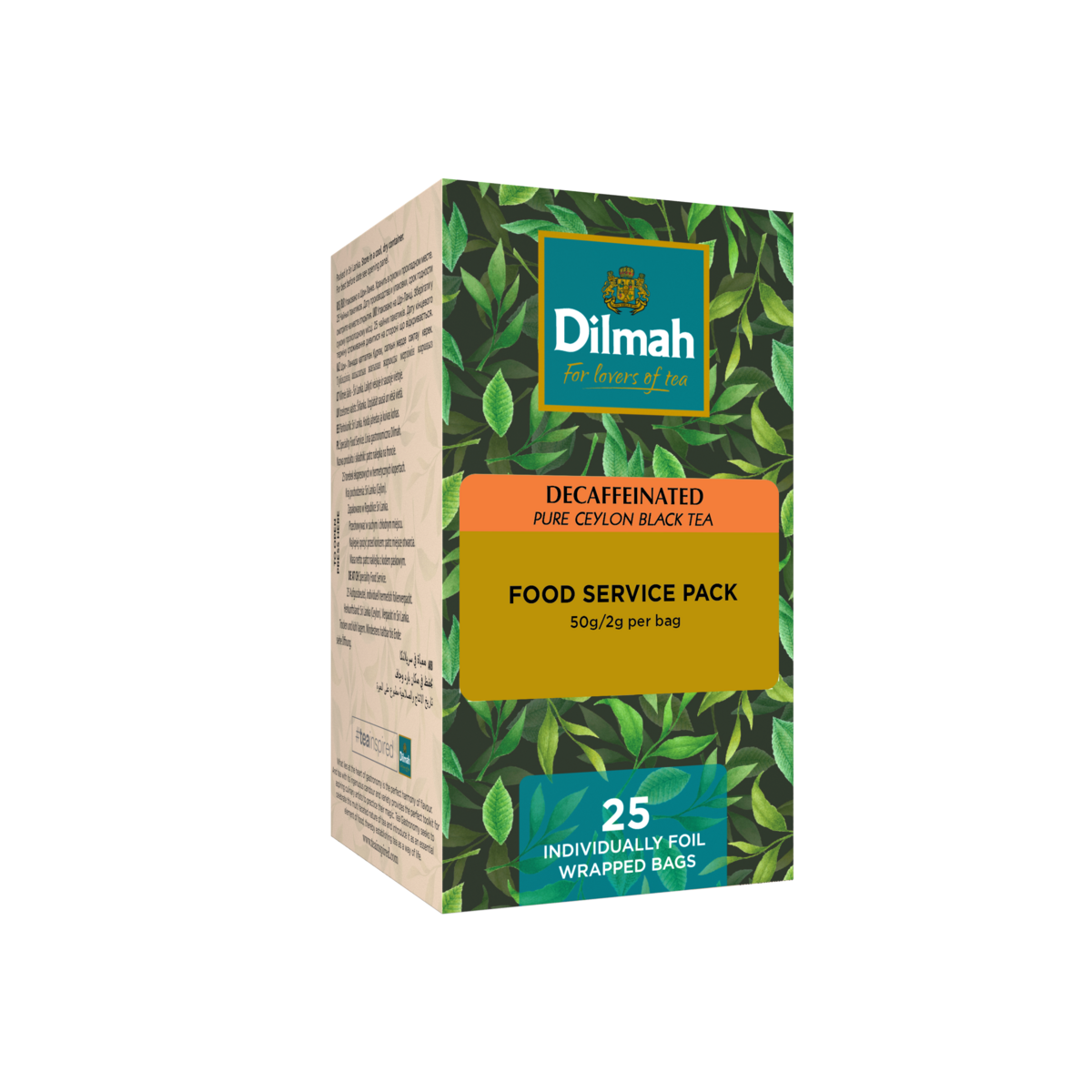 Premium Decaf Black Tea 25 Sachets