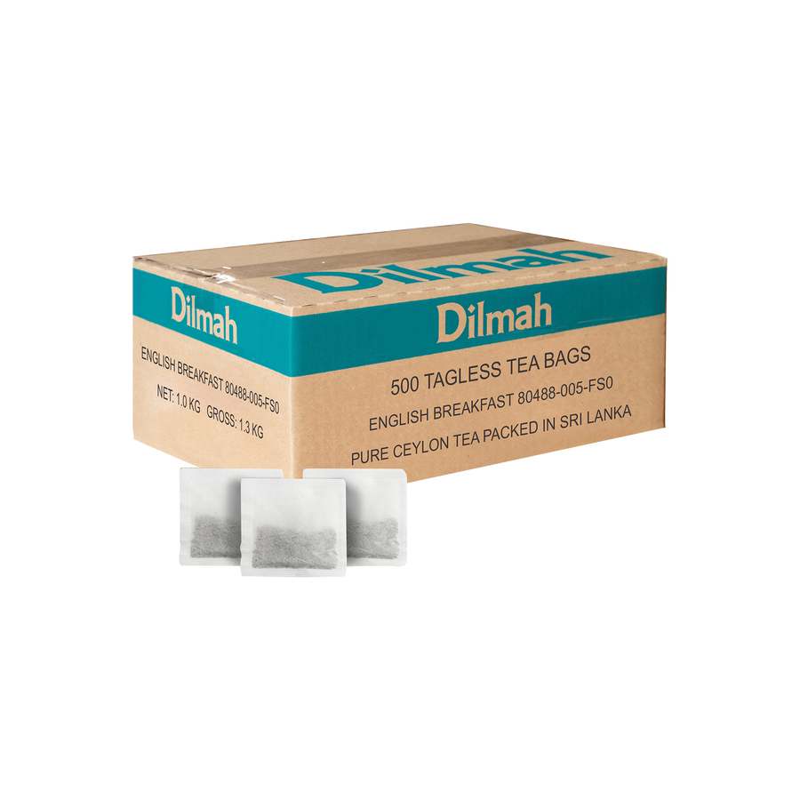 Gourmet English Breakfast 500 Tagless Tea Bags Ctn