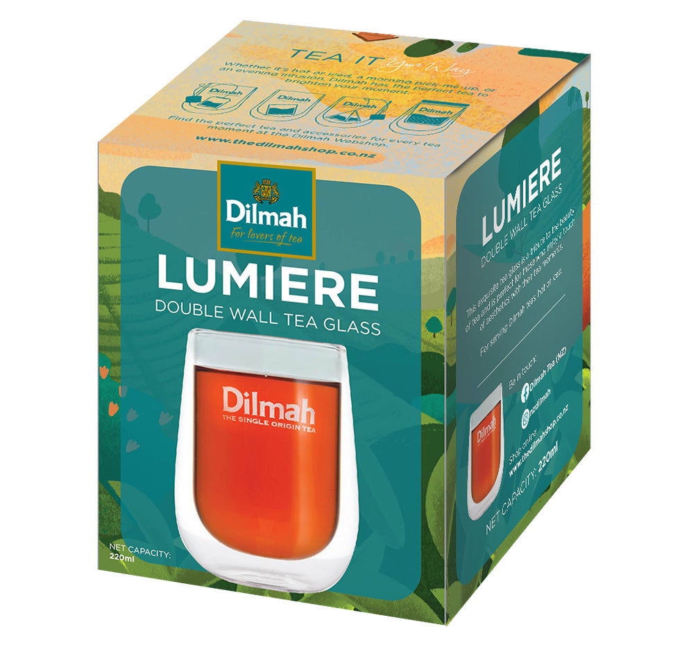 Dilmah Lumiere Tea Glass Mug