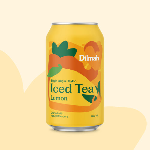 Dilmah Lemon Iced Tea Cans 4 x 330mL
